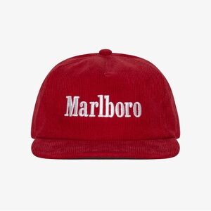 Marlboro Bold Red Corduroy Hat